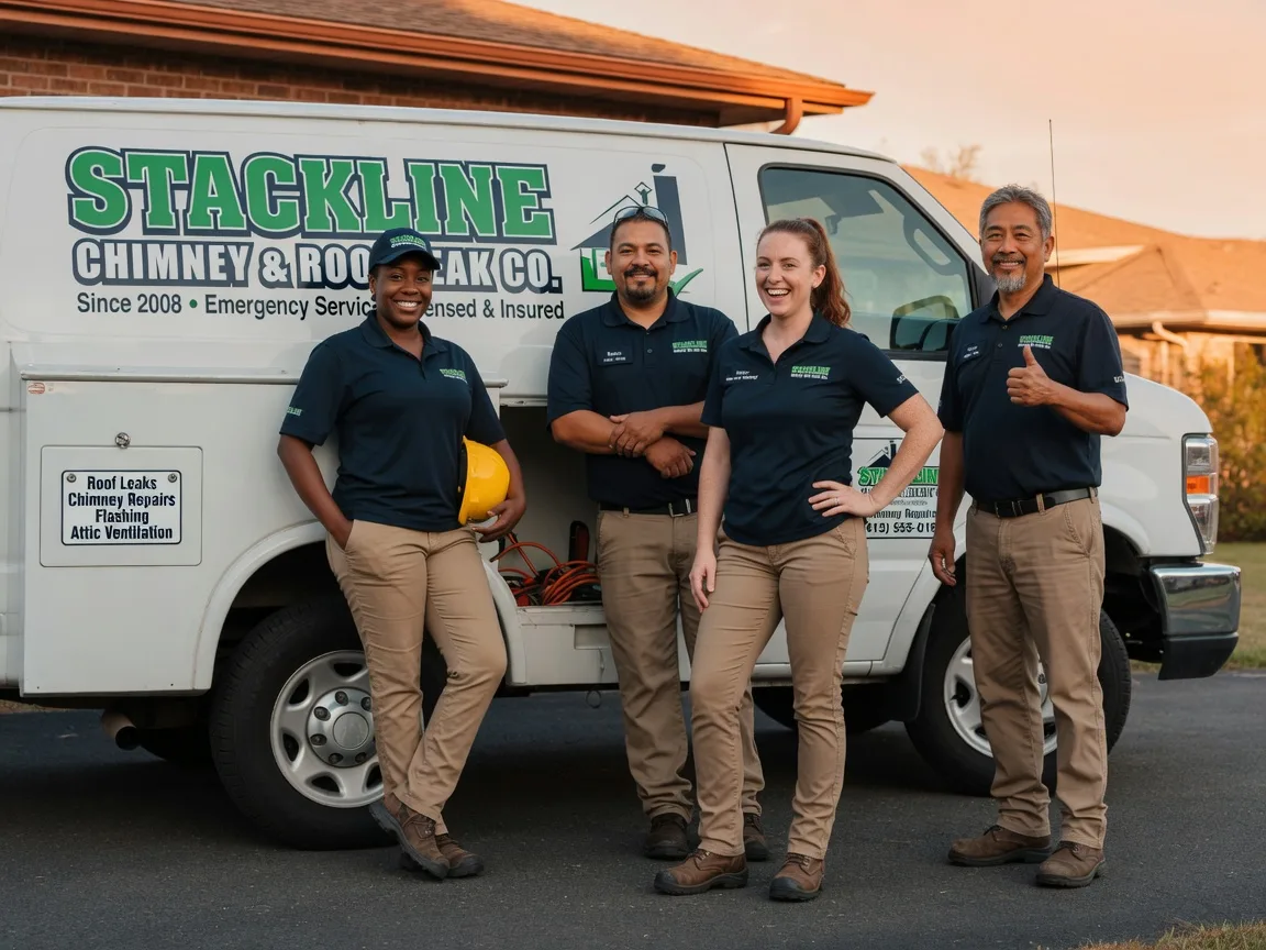 Chimney flashing repair company in Chesapeake Beach, MD